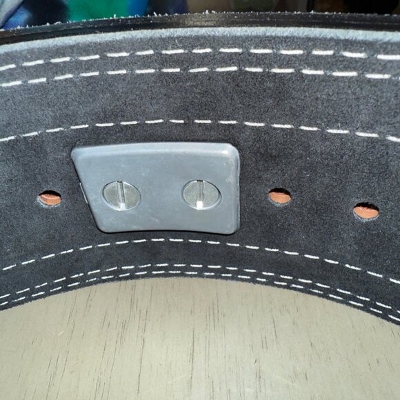 Draft photo 	 Forever Lever Power Lifting Belt 10MM Medium 30-36 Brown Leather M - Picture 3 of 4